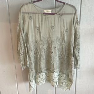 Love and Liberty Lace Blouse